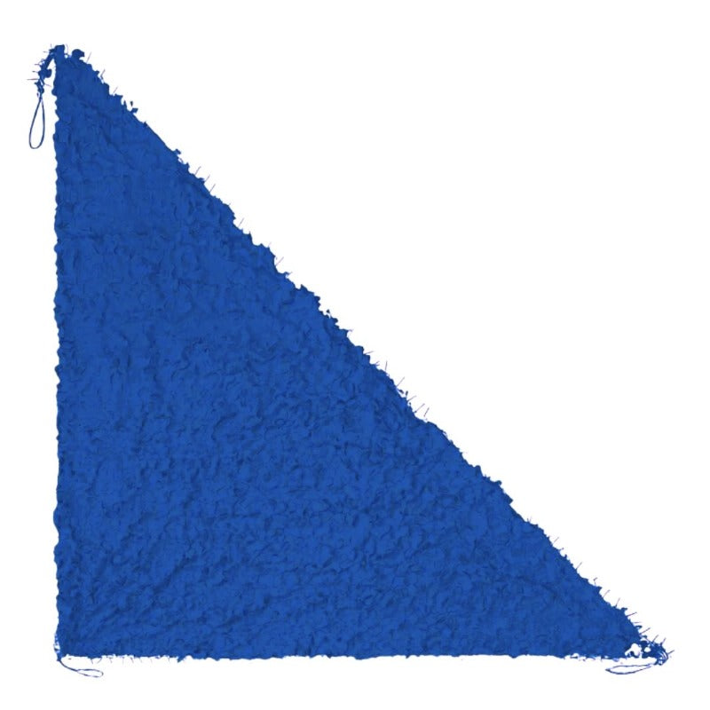 Filet de camouflage triangulaire bleu